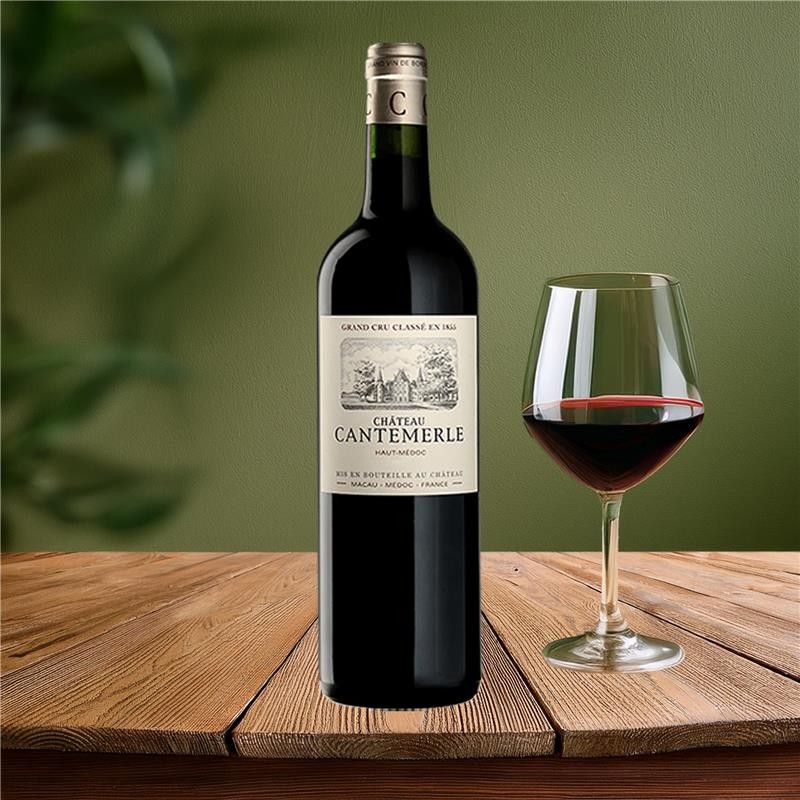 PRIMEUR_CHAT_CANTEMERLE_ROUGE_AOC_2023_5eGCC_HAUT_MEDOC_2