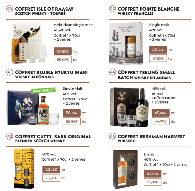coffret cadeau whisky
